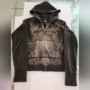 "Lucky" Lucky Brand zip hoodie-Medium